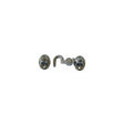 AG Silent Cabin Hook 4" Chromed Brass - PROTEUS MARINE STORE