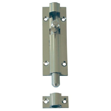 AG Barrel Bolt Straight 1-1/2" Chromed Brass - PROTEUS MARINE STORE