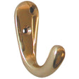 AG Hook Single Robe Brass - PROTEUS MARINE STORE