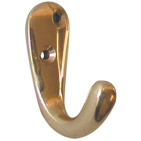 AG Hook Single Robe Brass - PROTEUS MARINE STORE