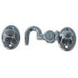 AG Silent Cabin Hook 6" Chromed Brass - PROTEUS MARINE STORE