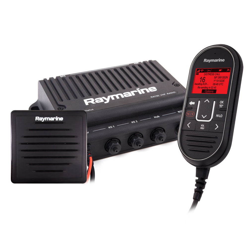 Raymarine Ray90 VHF Black Box Passive Speaker - PROTEUS MARINE STORE