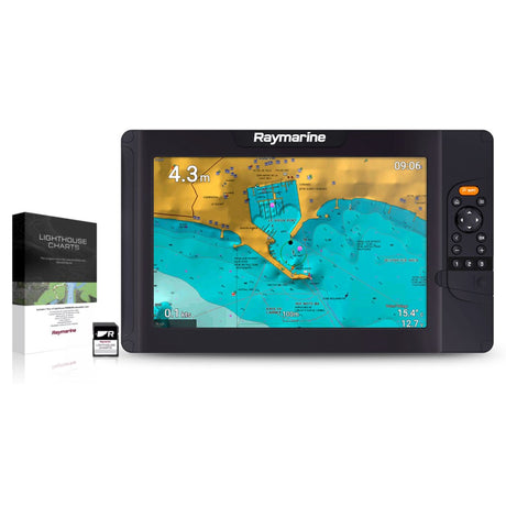 Raymarine Element 12S Display & Western European Lighthouse Chart - PROTEUS MARINE STORE
