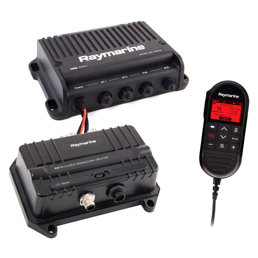 Raymarine Ray90 VHF Black Box with AIS 700 Tx & Rx - PROTEUS MARINE STORE