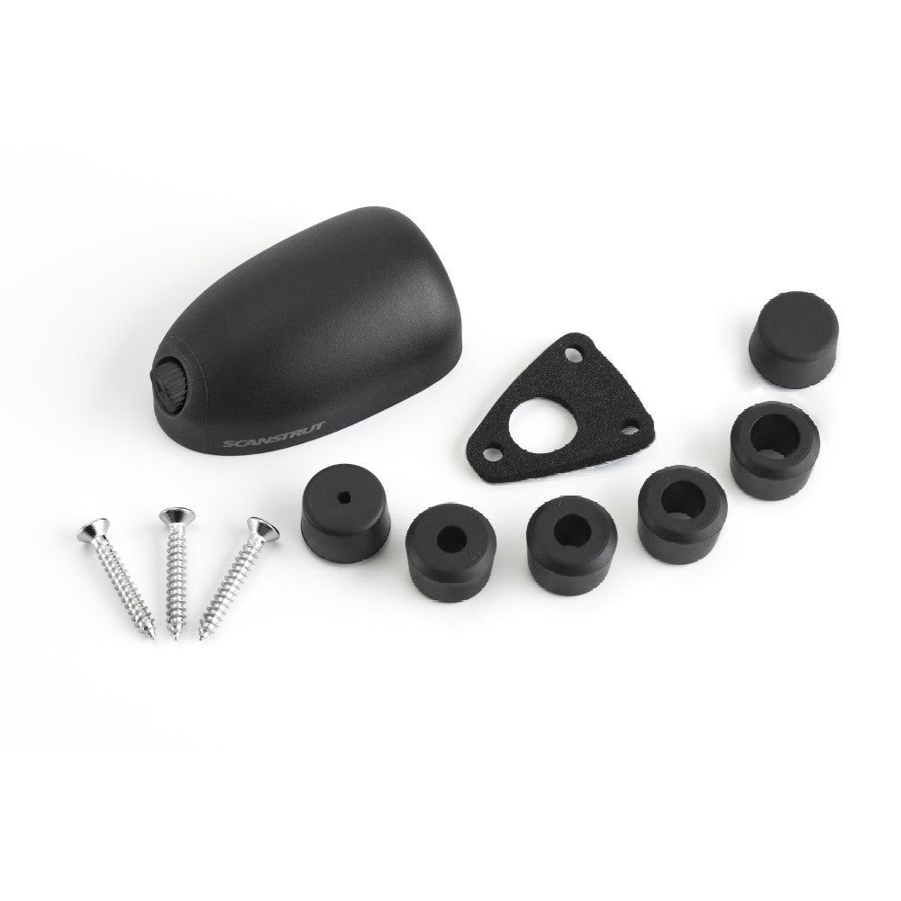 Scanstrut DS-H6-BLK Black Horizontal Cable Seal 6-10mm OEM 10 Pack - PROTEUS MARINE STORE