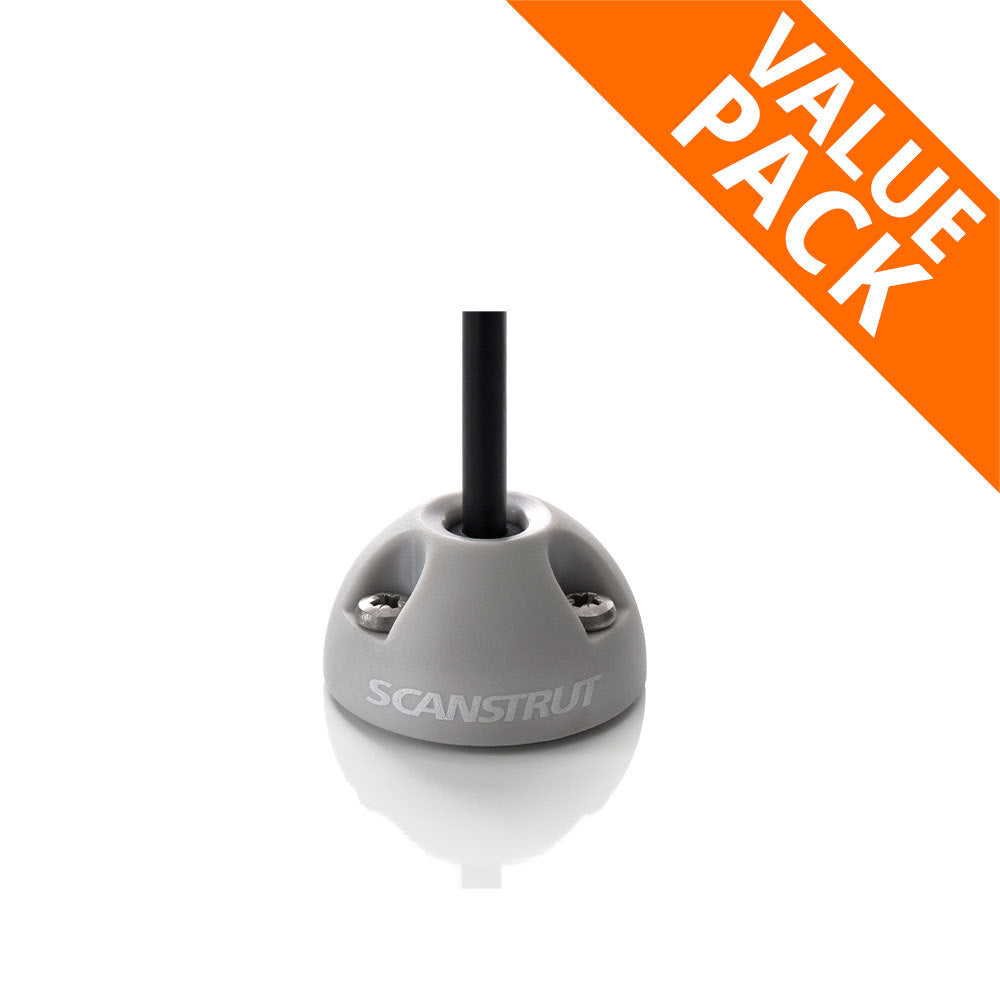 Scanstrut DS6-P Grey Plastic Vertical Cable Seal 2-6mm OEM 10 Pack - PROTEUS MARINE STORE