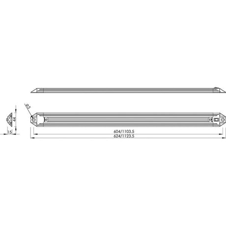 Labcraft Nebula Switched LED Light 12V 12W - PROTEUS MARINE STORE
