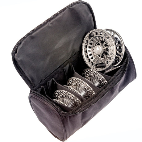 Snowbee Spectre Cassette Fly Reel #7/8 Silver with Bag & 3 Spools - PROTEUS MARINE STORE