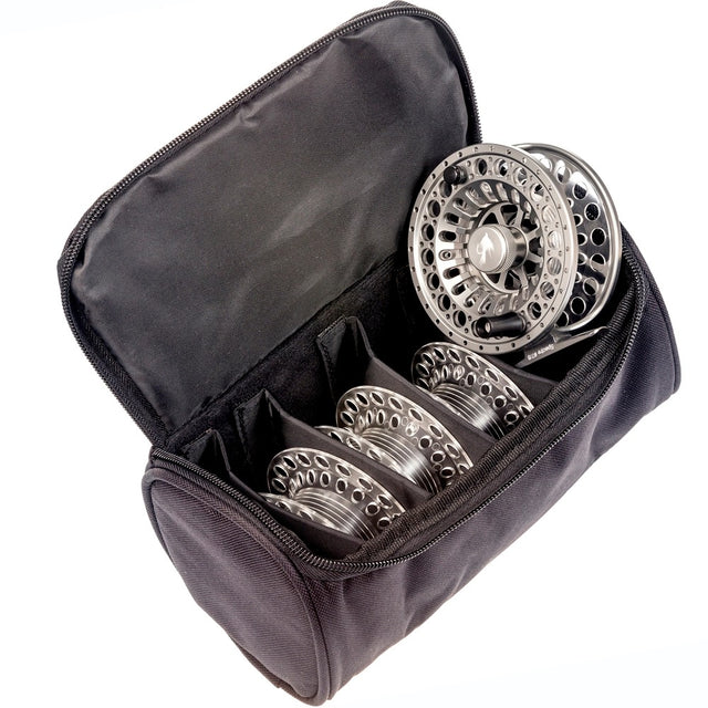 Snowbee Spectre Cassette Fly Reel #7/8 Silver with Bag & 3 Spools - PROTEUS MARINE STORE