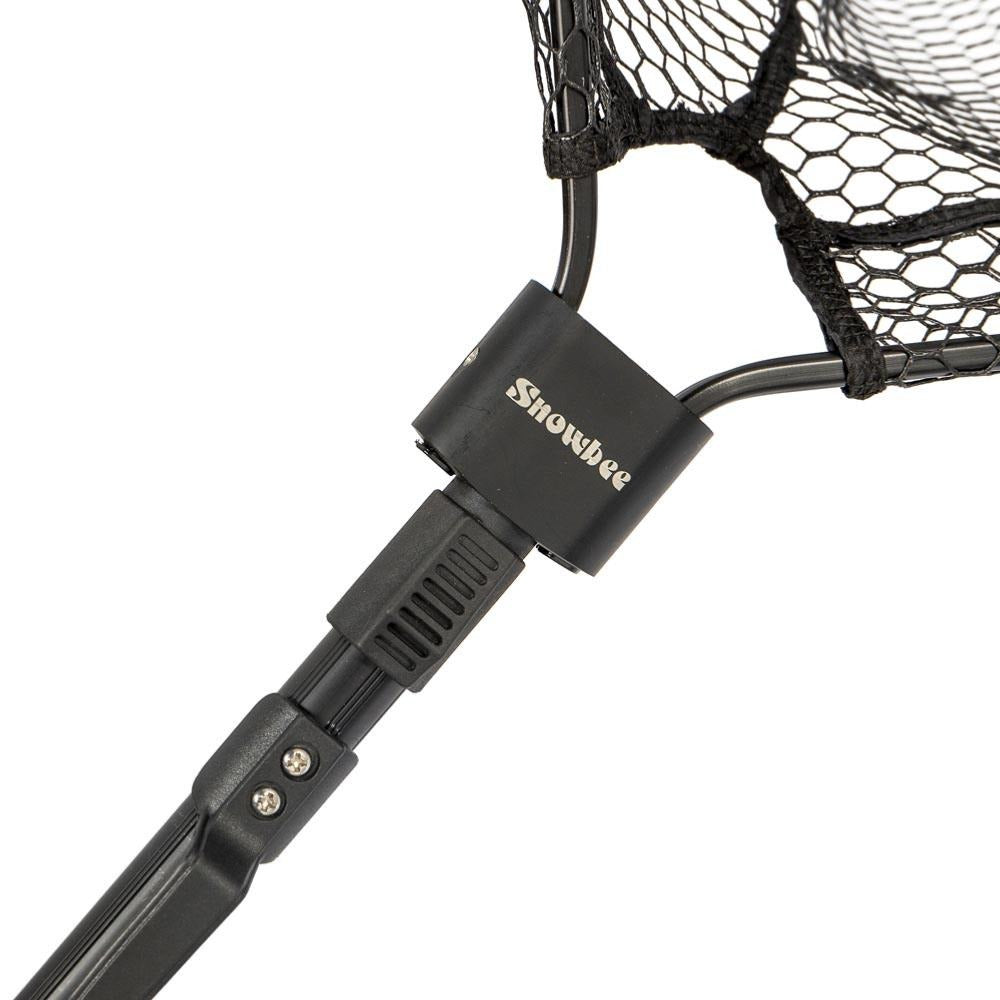 Snowbee Folding Head Trout Net with Telescopic Handle - 50 x 42cms - PROTEUS MARINE STORE