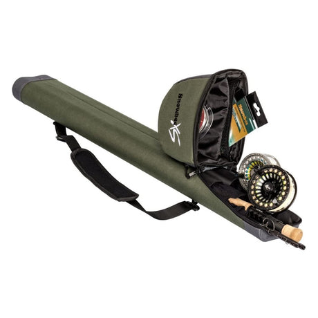 Snowbee XS Travel Fly Rod / Reel Case - Double - PROTEUS MARINE STORE