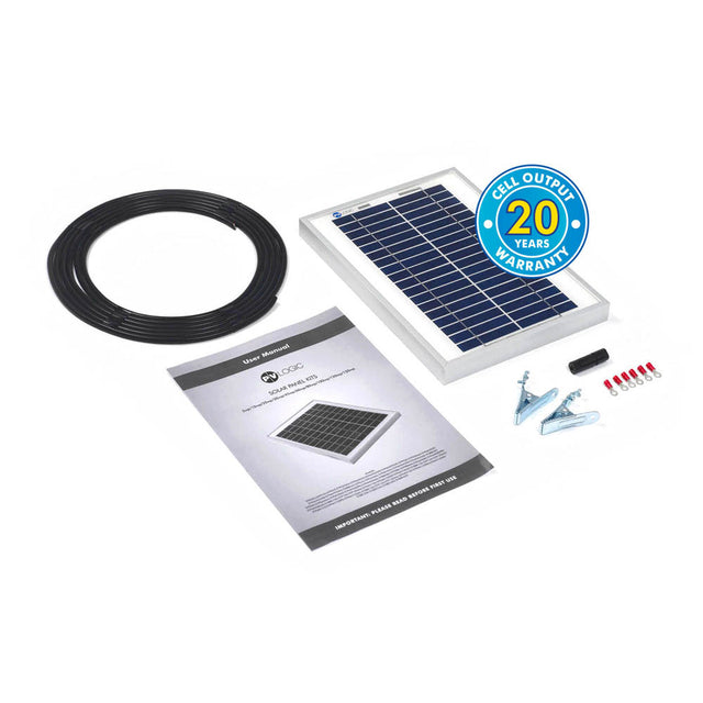 Solar Technology 5W Rigid Solar Panel Kit - PROTEUS MARINE STORE