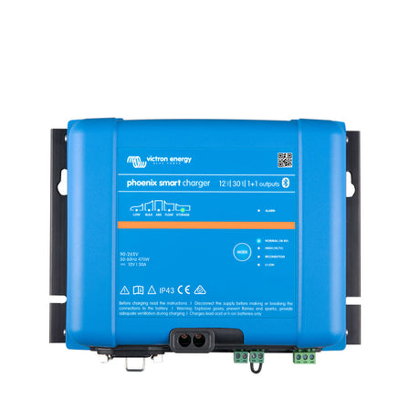 Victron Phoenix Smart IP43 1+1 Output 12V Charger - 30A - PROTEUS MARINE STORE