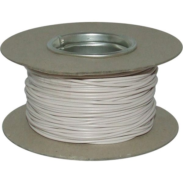 AMC 1 Core TW Cable 32/0.20 1.0mm2 50m White - PROTEUS MARINE STORE