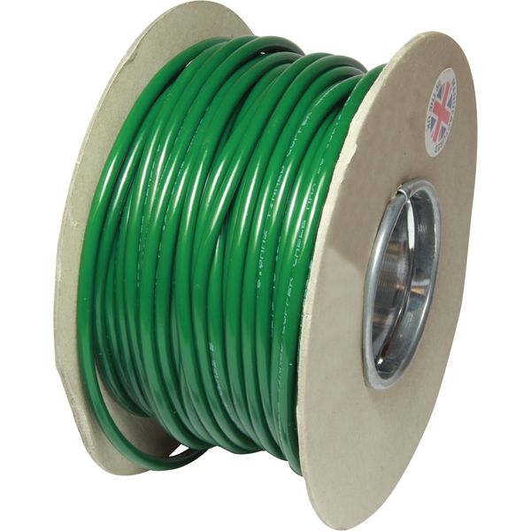 Oceanflex 1 Core Tinned Cable 84/0.30 6.0mm2 30m Green - PROTEUS MARINE STORE