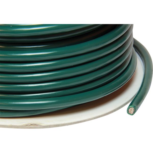 Oceanflex 1 Core Tinned Cable 80/0.40 10mm2 30m Green - PROTEUS MARINE STORE