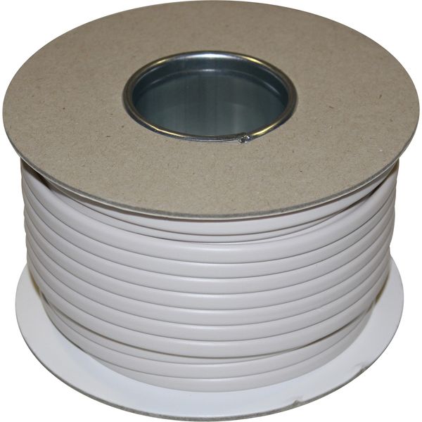 AMC 2 Core TW Flat Cable 28/0.30 2.0mm2 30m White - PROTEUS MARINE STORE