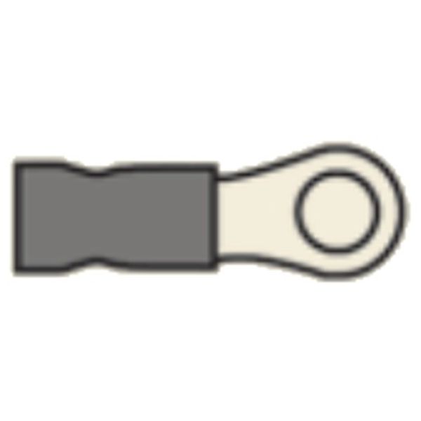 AMC Heat Shrink Terminal Loop 4.3mm Red (50) - PROTEUS MARINE STORE