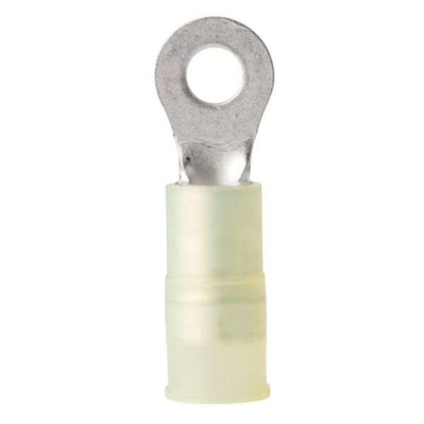 Ancor Terminal Loop #8 Yellow for 12-10 AWG (25) - PROTEUS MARINE STORE