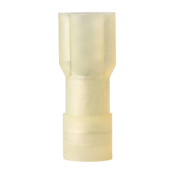 Ancor Terminal Female Spade 6.4mm Insulated Yellow 12-10 AWG (25) - PROTEUS MARINE STORE