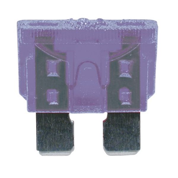 AMC Aftermarket Blade Fuse 19mm 3 Amp Violet (50) - PROTEUS MARINE STORE