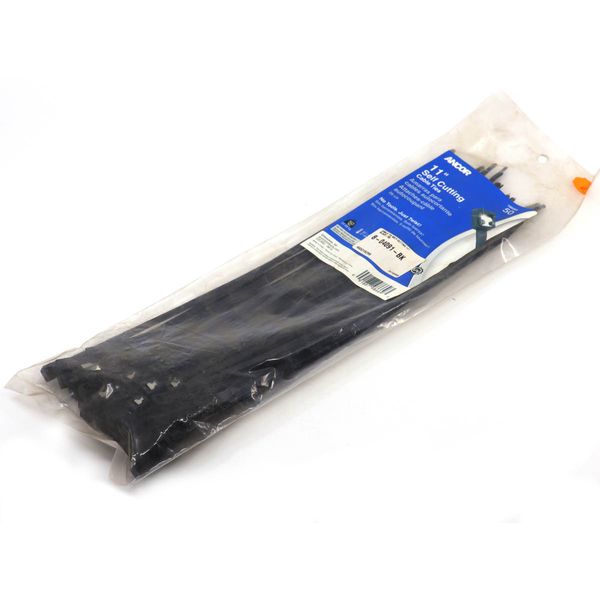Ancor Cable Tie Self Cutting 11" Black (50) - PROTEUS MARINE STORE