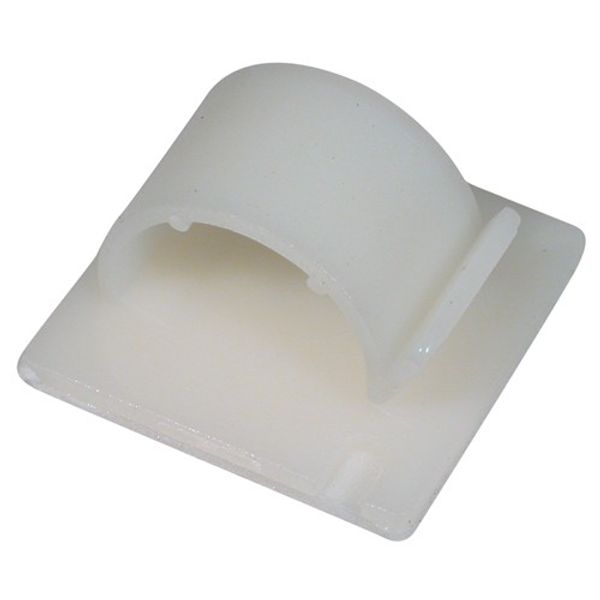 AMC Cable Mounting Clips 25 x 25mm 7.7mm ID (100) - PROTEUS MARINE STORE