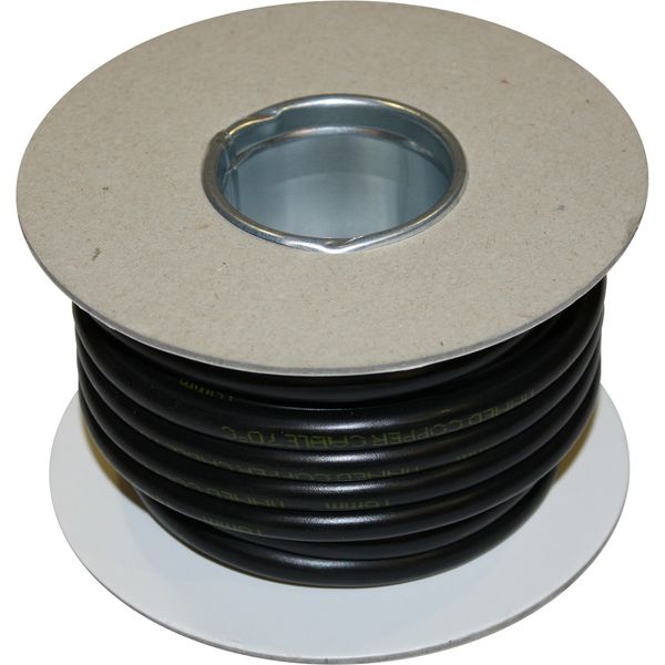 Oceanflex Flexi Tinned Starter Cable 16mm2 10m Black - PROTEUS MARINE STORE