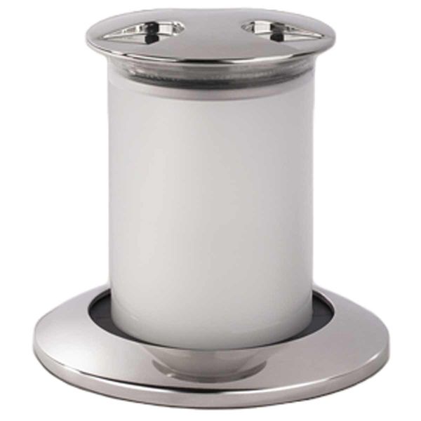 Quick Secret LED Light in Stainless Steel (3W / Warm White / 12 & 24V) - PROTEUS MARINE STORE