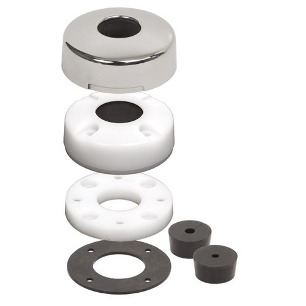 Blue Sea CableClam 0.825" Stainless Steel Cover Pre-Drilled - PROTEUS MARINE STORE