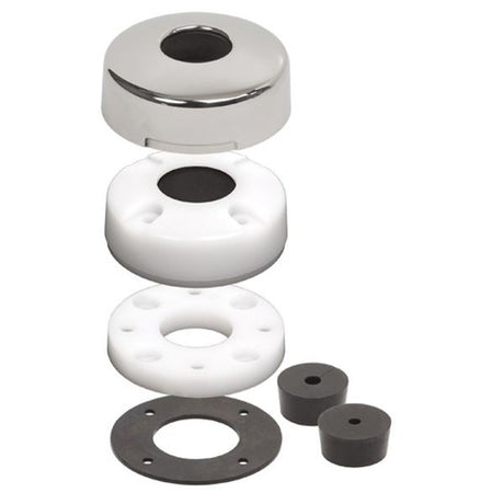 Blue Sea CableClam 0.825" Stainless Steel Cover Pre-Drilled - PROTEUS MARINE STORE