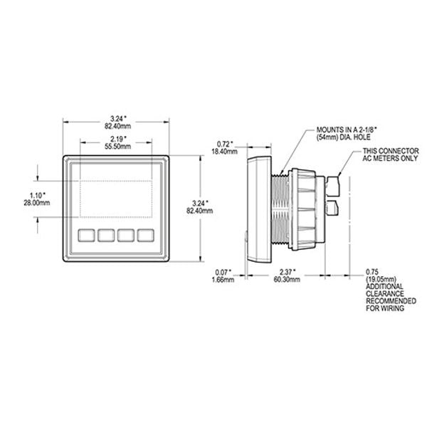 Blue Sea M2 Vessel Systems Monitor VSM - PROTEUS MARINE STORE