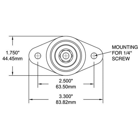 Blue Sea Power Post 5/16" Stud - PROTEUS MARINE STORE