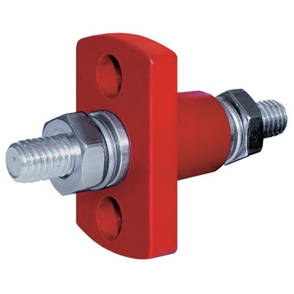 Blue Sea Feed Through Sm Red 5/16" - 18 Stud 250A - PROTEUS MARINE STORE