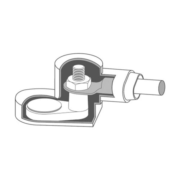 Blue Sea Cable Cap Rotating Single Small (Pair) - PROTEUS MARINE STORE