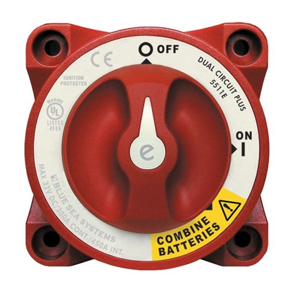 Blue Sea Dual Circuit Plus Battery Switch - PROTEUS MARINE STORE