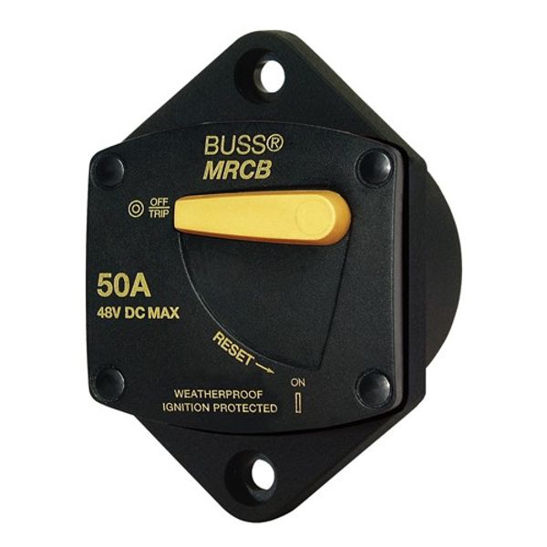Blue Sea 187 Panel Mount Circuit Breaker 50A - PROTEUS MARINE STORE