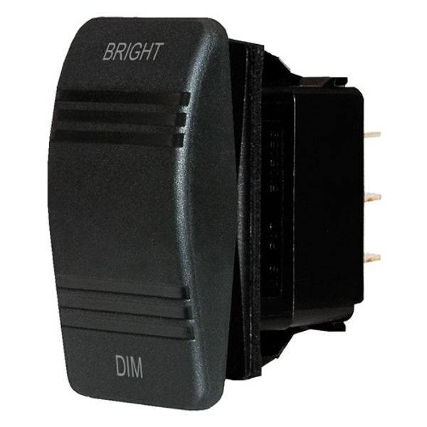 Blue Sea Dimmer Switch On/Off/On Black - PROTEUS MARINE STORE