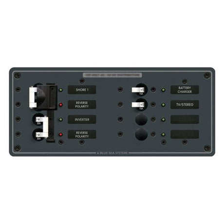 Blue Sea Panel AC Source Select 16A 4 Position - PROTEUS MARINE STORE