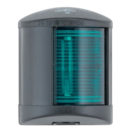 Trem Midi Nav Light Starboard Black 12V (12m) - PROTEUS MARINE STORE
