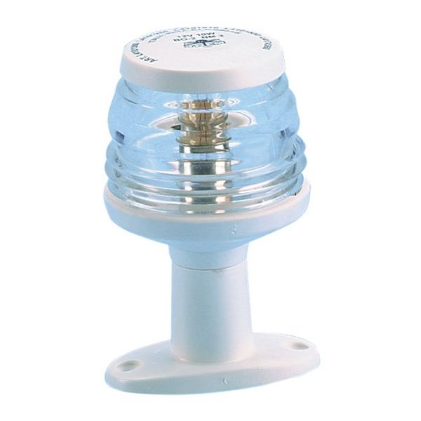 Trem All Round White Nav Light with Pedestal White - PROTEUS MARINE STORE