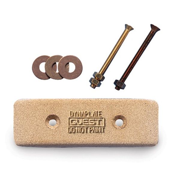 Guest Standard Dynaplate 6" x 2" x 1/2" - PROTEUS MARINE STORE