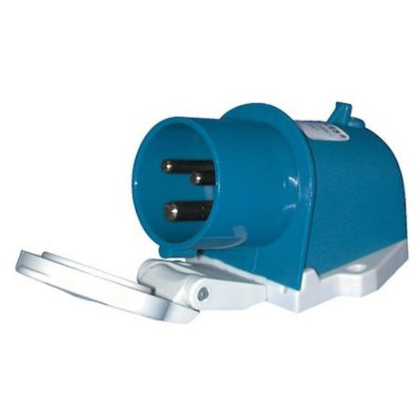 AG Surface Mounted Mains Inlet Male Connector Packaged - PROTEUS MARINE STORE