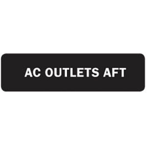 BEP Label Set for CB Panels Set - 16N - PROTEUS MARINE STORE