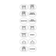 BEP Label Set-713 for Battery Switches - PROTEUS MARINE STORE