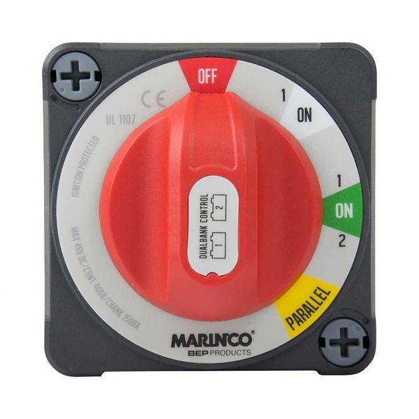 BEP Pro-Installer Ez-Mount Battery Switch 400A Dual Bank Control - PROTEUS MARINE STORE