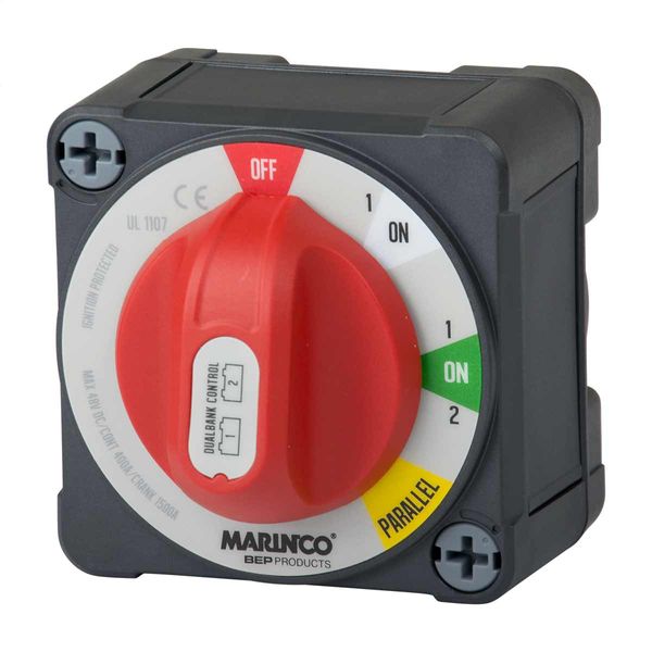 BEP Pro-Installer Ez-Mount Battery Switch 400A Dual Bank Control - PROTEUS MARINE STORE
