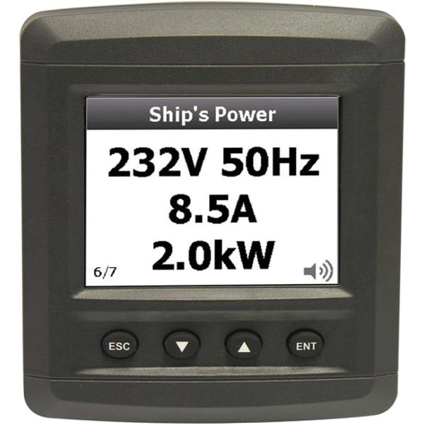 BEP AC Systems Monitor in Colour with 2 Transducers & 1 VA Transducer - PROTEUS MARINE STORE