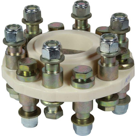 R&D 5.75" Flexible Coupling Td-ZDF-Hurth 20hp/100RPM - PROTEUS MARINE STORE