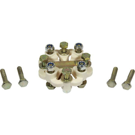 R&D 4" Flexible Coupling BorgWarner-PRM-ZF-Hurth-Tech-3hp/100RPM - PROTEUS MARINE STORE